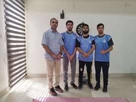 قهرمانی تیم دارت دانشجویان پسر دانشگاه قم